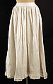 Petticoat, [no medium available], American or European