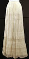 Petticoat, cotton, American or European