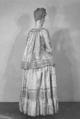 Dress, silk, French