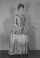 Dress, silk, French