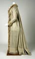 Dressing gown, wool, American or European