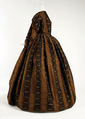 Dress, silk, American