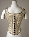 Corset, cotton, American or European