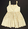 Petticoat, cotton, linen, American