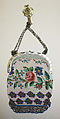 Bag, metal, American