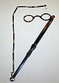 Lorgnette, shell, metal, American