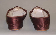 Shoes, silk, American or European