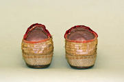 Shoes, straw, European