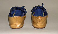 Slippers, leather, American or European