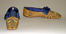 Slippers, leather, American or European
