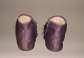 Shoes, silk, American or European