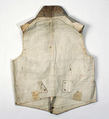 Vest, linen, European