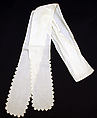 Cravat, linen, American or European