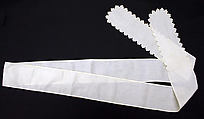 Cravat, linen, American or European