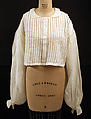 Blouse, [no medium available], American or European