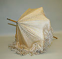 Parasol, silk, American or European