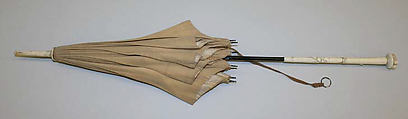 Parasol, linen, European