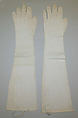 Gloves, linen, European