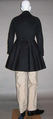 Frock coat, wool, American