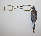 Lorgnette, shell, silver, European