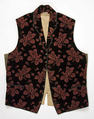 Vest, silk, European