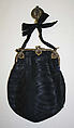 Purse, silk, American or European