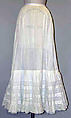 Petticoat, [no medium available], American or European