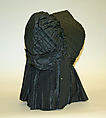 Bonnet, silk, American
