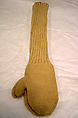 Mittens, wool, American