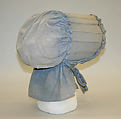 Sunbonnet, cotton, American