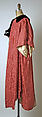 Evening coat, Attributed to Callot Soeurs (French, active 1895–1937), silk, fur, American or European