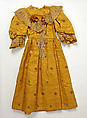 Dress, silk, American