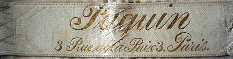 Evening dress, House of Paquin (French, 1891–1956), silk, French