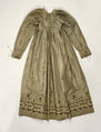 Dress, silk, European