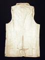 Vest, silk, American or European