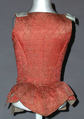 Bodice, silk, European