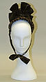 Bonnet, silk, American or European