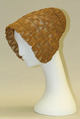 Hat, straw, silk, American or European
