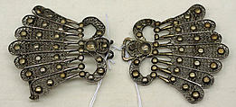 Belt buckle, metal, American