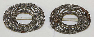 Shoe buckles, steel, American or European