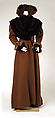 Coat, silk, fur, American