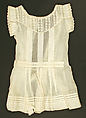 Pinafore, cotton, American
