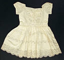 Dress, cotton, American