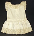 Dress, cotton, American