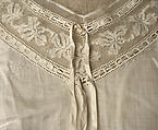Corset cover, cotton, American or European