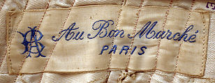 Corset, silk, French