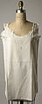 Chemise, cotton, silk, American or European
