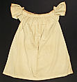 Nightgown, cotton, American