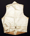 Vest, silk, American or European