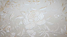 Shawl, silk, American or European